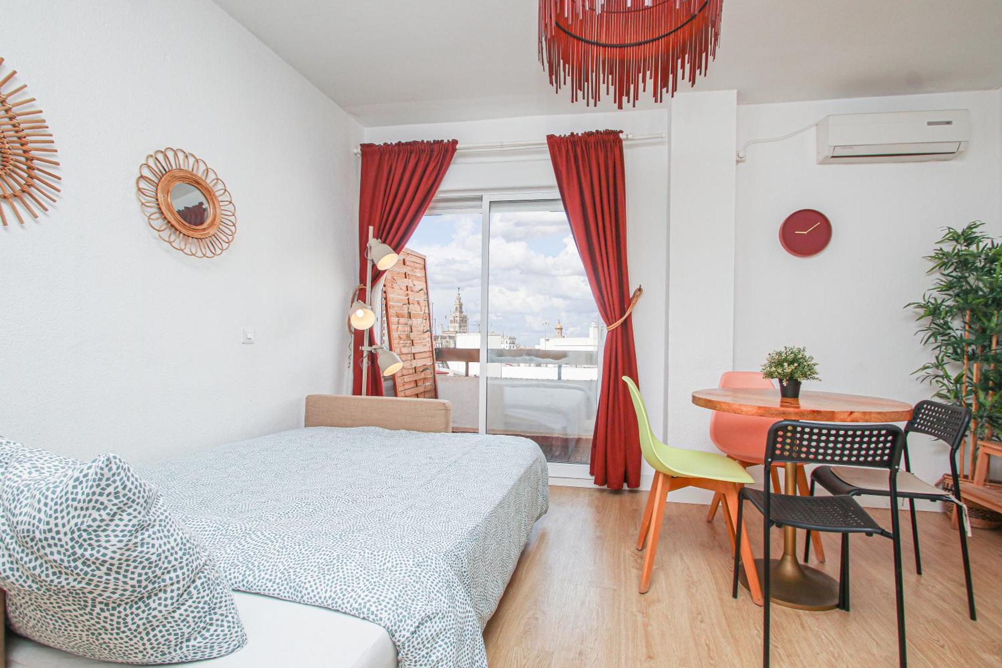 Stunning Apt W Views To Giralda - 15 Minutes Walk Sevilla Exterior foto